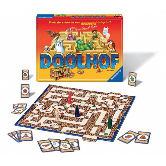 Het betoverde doolhof spel