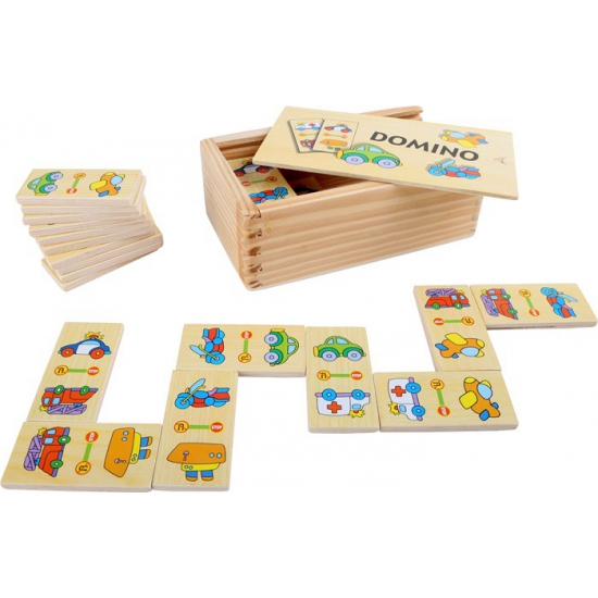 Domino spellen voertuigen