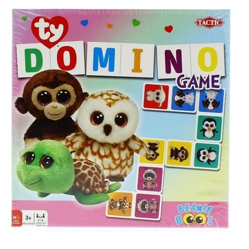 Domino spel ty beanie boo voor kinderen
